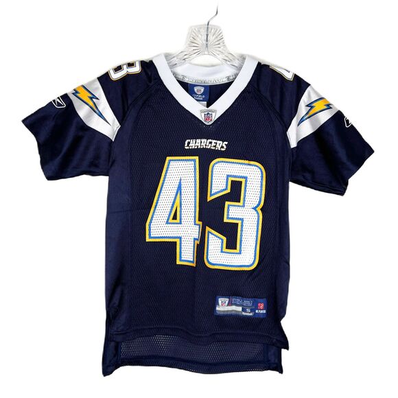 San Diego Chargers Jersey Youth Small Blue NFL Football Darren Sproles 43 Reebok